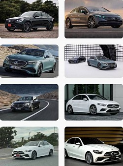 Sample pictures of Benz VIP cars available